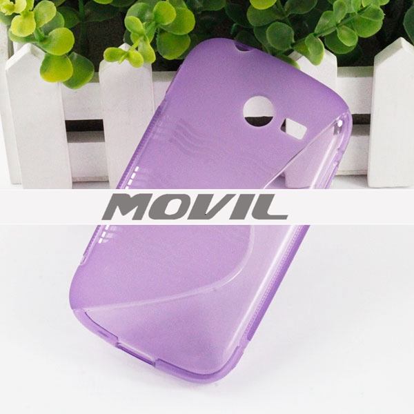 NP-2036 Transparente tpu funda para Samsung Galaxy Pocket 2-0